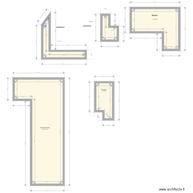 Chantier belle maison ouemo. Plan de 0 pièce et 0 m2