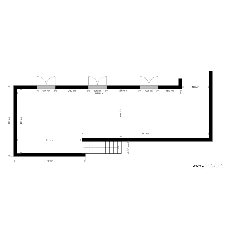 Terrasse. Plan de 0 pièce et 0 m2