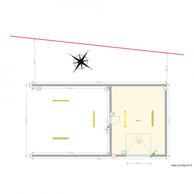 projet garage st porchaire 7. Plan de 0 pièce et 0 m2