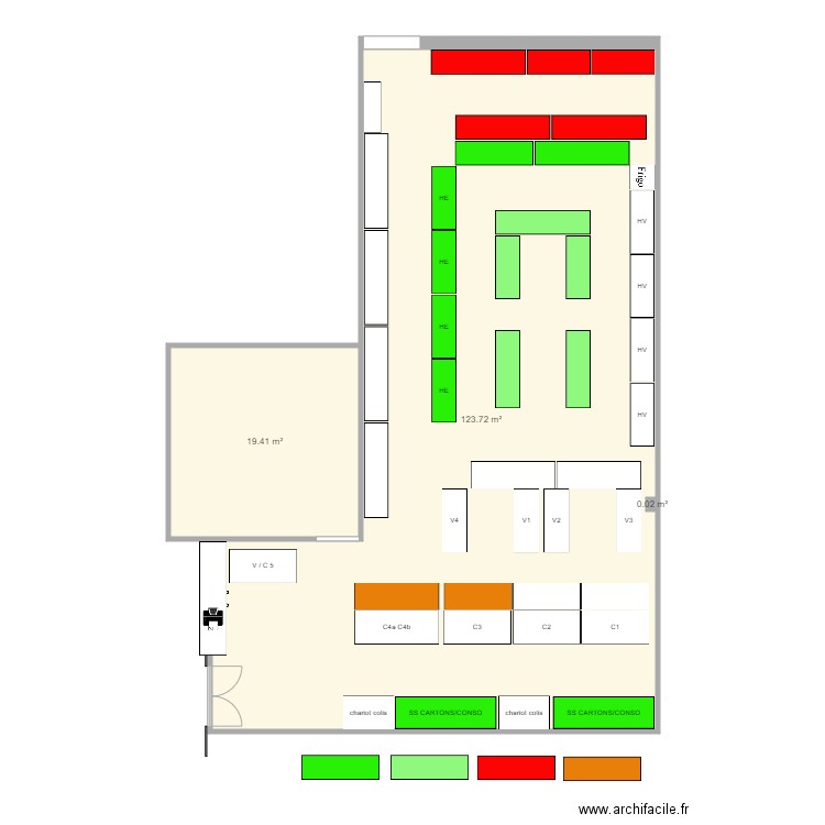 pole expe V3. Plan de 0 pièce et 0 m2