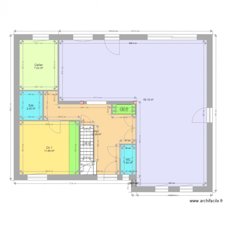 BONREPEAUX 2. Plan de 0 pièce et 0 m2