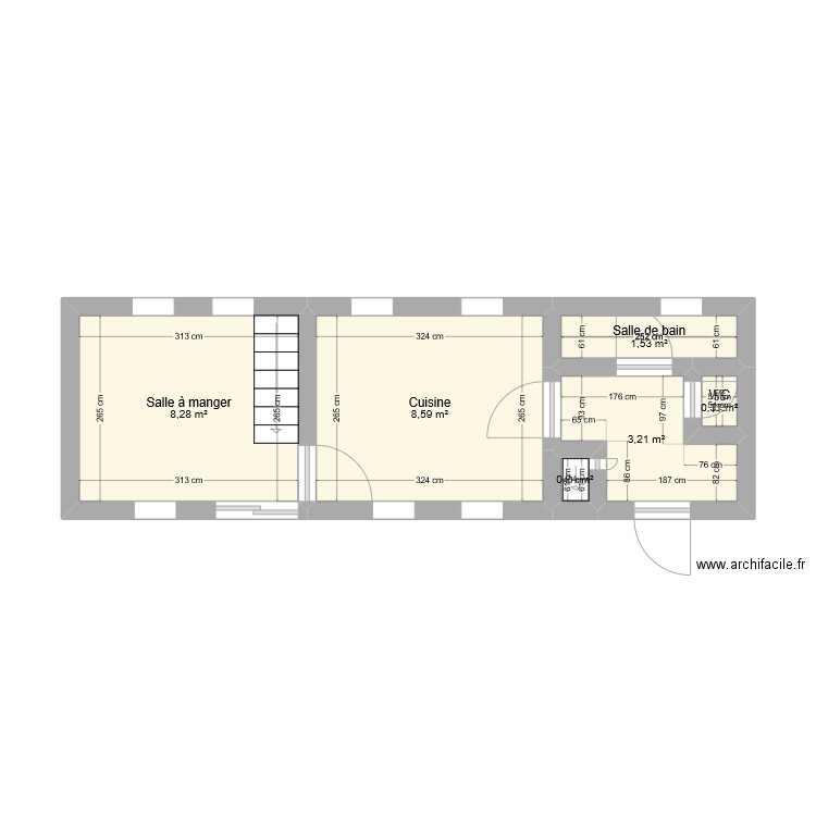 La Madeleine. Plan de 0 pièce et 0 m2