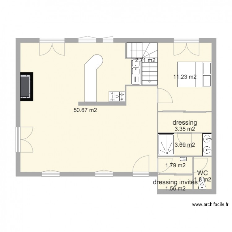 gallais modif. Plan de 0 pièce et 0 m2