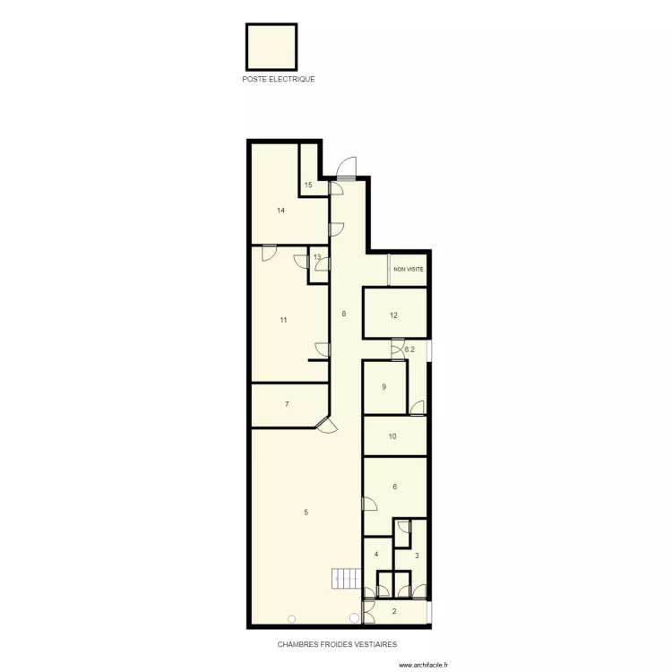 184639 SCI SAINTE MAXIME. Plan de 