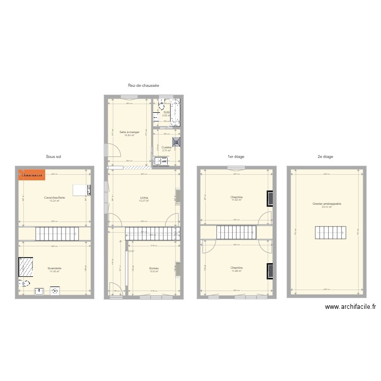 Rouffa 75. Plan de 0 pièce et 0 m2