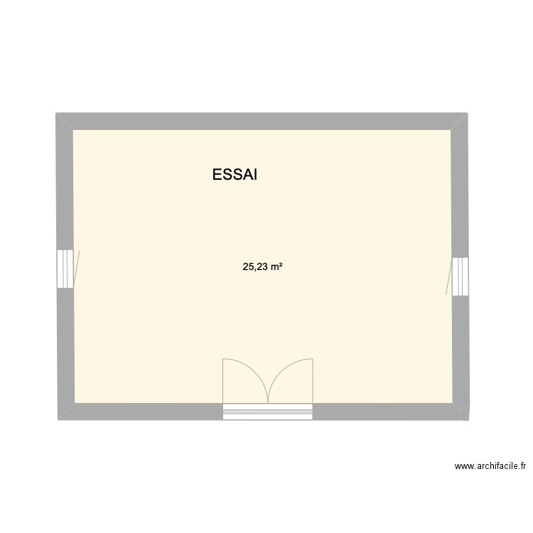Plan de maison essai d'enregistrement. Plan de 0 pièce et 0 m2
