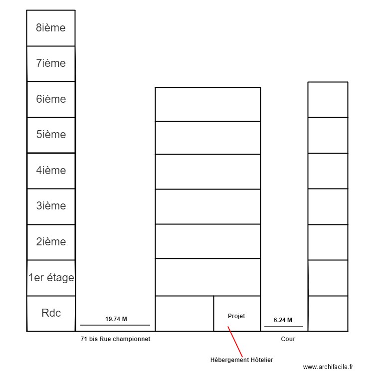 championnet2. Plan de 0 pièce et 0 m2