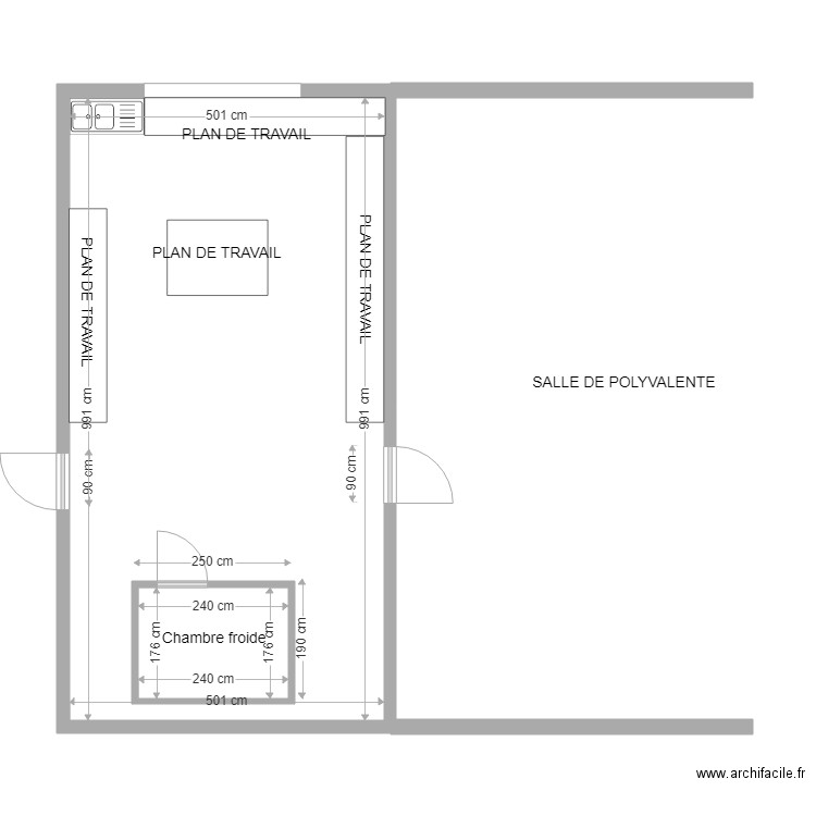 PLAN SNACK BODEGA. Plan de 0 pièce et 0 m2