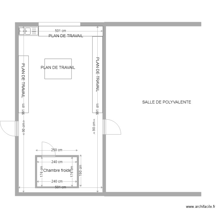 PLAN SNACK BODEGA. Plan de 0 pièce et 0 m2