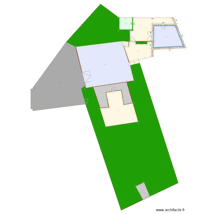 Jardin Nord. Plan de 0 pièce et 0 m2