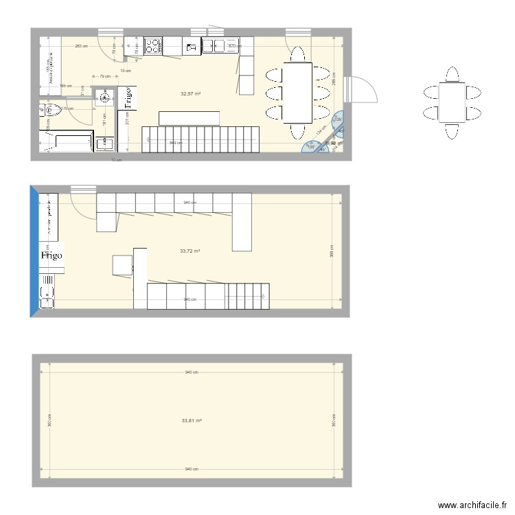 RDC Gon Home réamenagé. Plan de 0 pièce et 0 m2