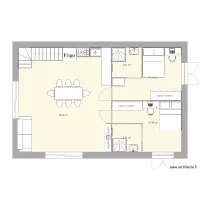 plan cabanon apres modif