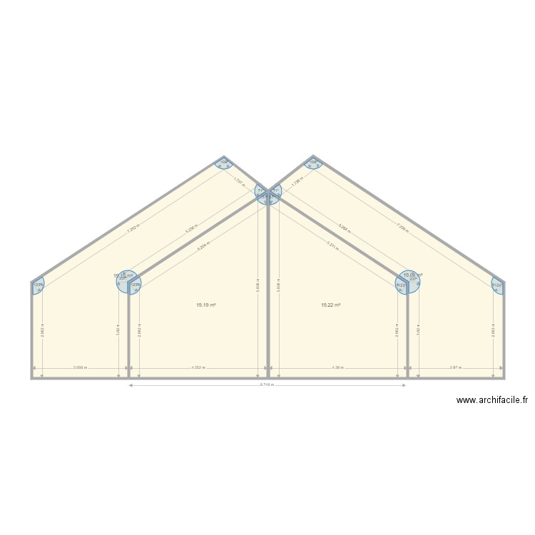 rouveloux. Plan de 0 pièce et 0 m2