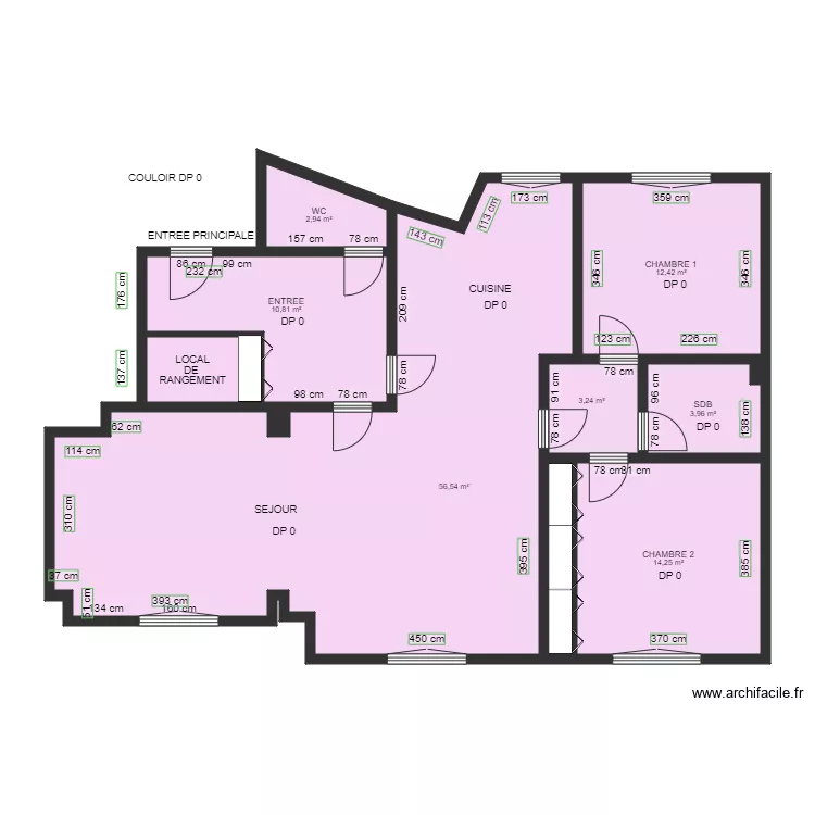 NOTAIRE EMILIE JOURDAN AVANT TRAVAUX. Plan de NOTAIRE EMILIE JOURDAN AVANT TRAVAUX. Plan de