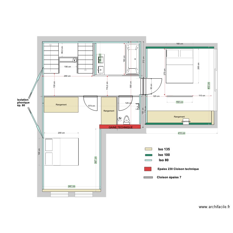 1er ETAGE courbevoie . Plan de 0 pièce et 0 m2