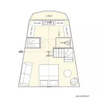 Sultana Boat Monaco staircase