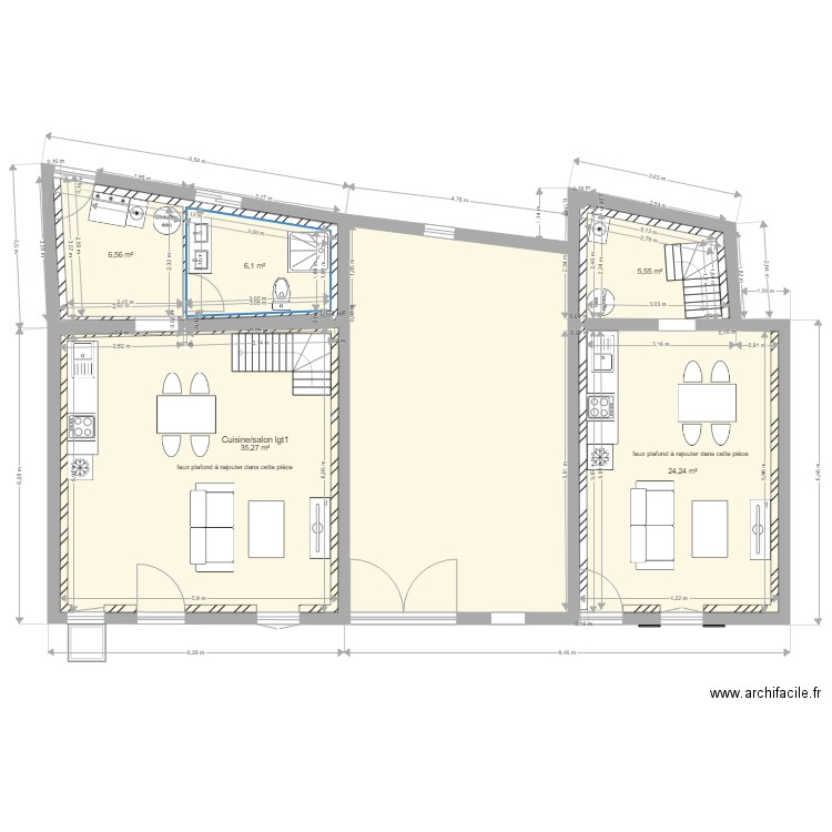 Plan sans lgt 2. Plan de 0 pièce et 0 m2