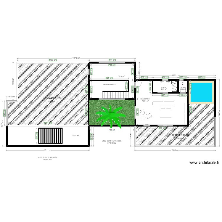 plan warang etage 2. Plan de 0 pièce et 0 m2