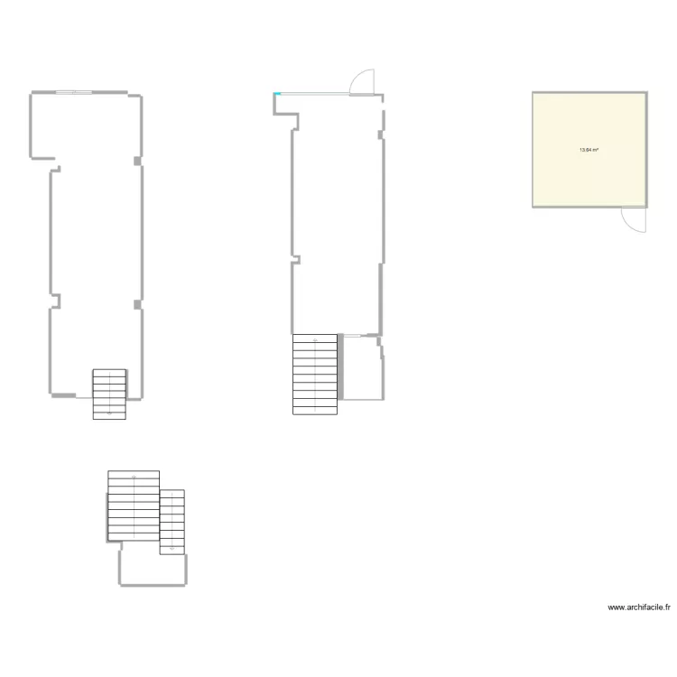 salle du bas 2. Plan de 