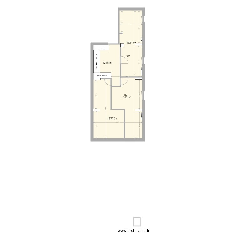 hengstenberg étage lou 3. Plan de 0 pièce et 0 m2