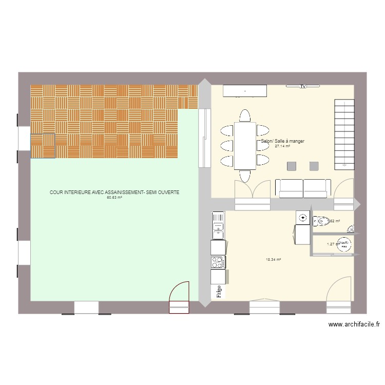 3 Darau fabrice. Plan de 0 pièce et 0 m2