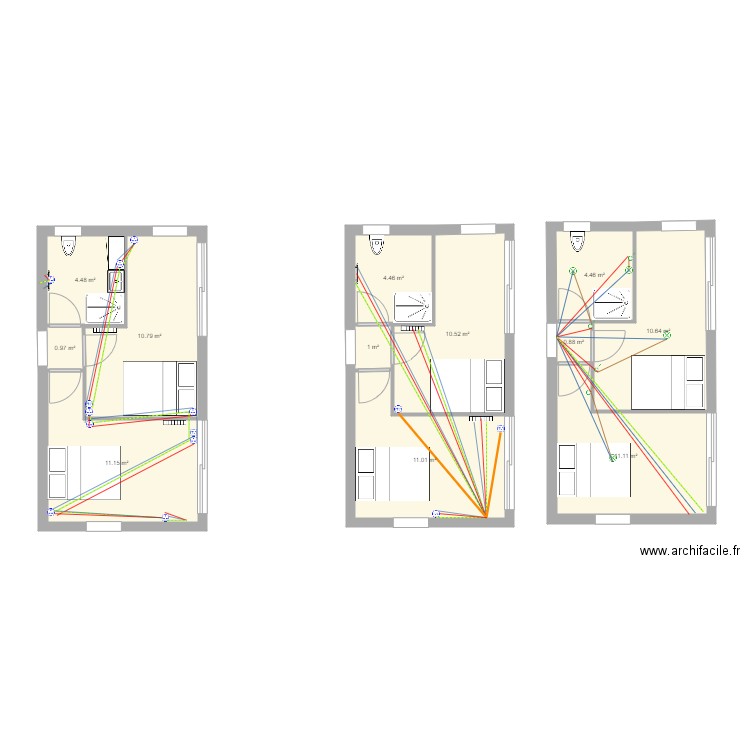 etage 2. Plan de 0 pièce et 0 m2