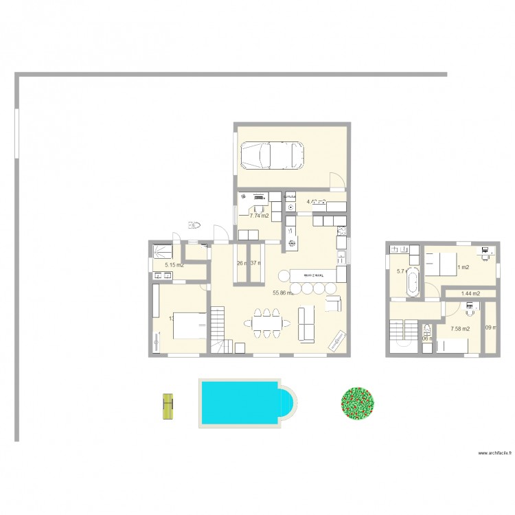 plan Céline 3. Plan de 0 pièce et 0 m2