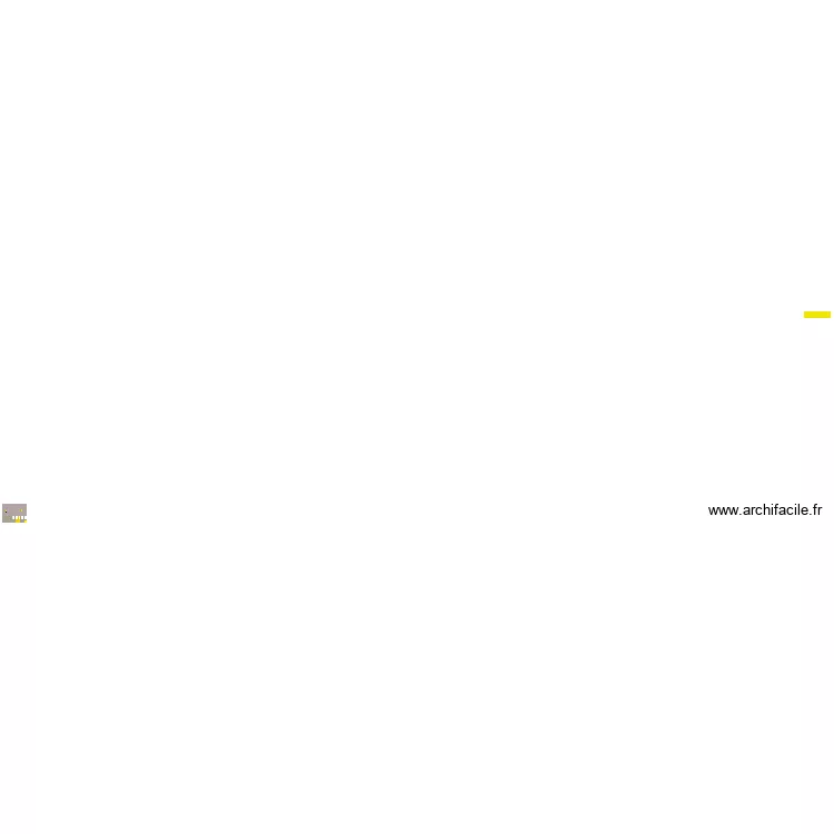 saviese facade ouest. Plan de 