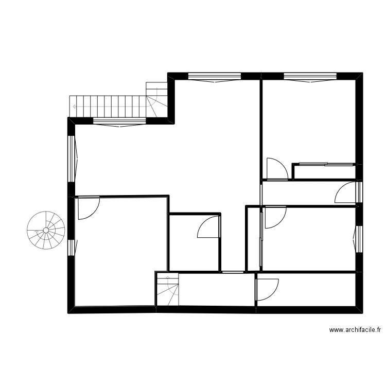 320 ORSINI. Plan de 18 pièces et 154 m2