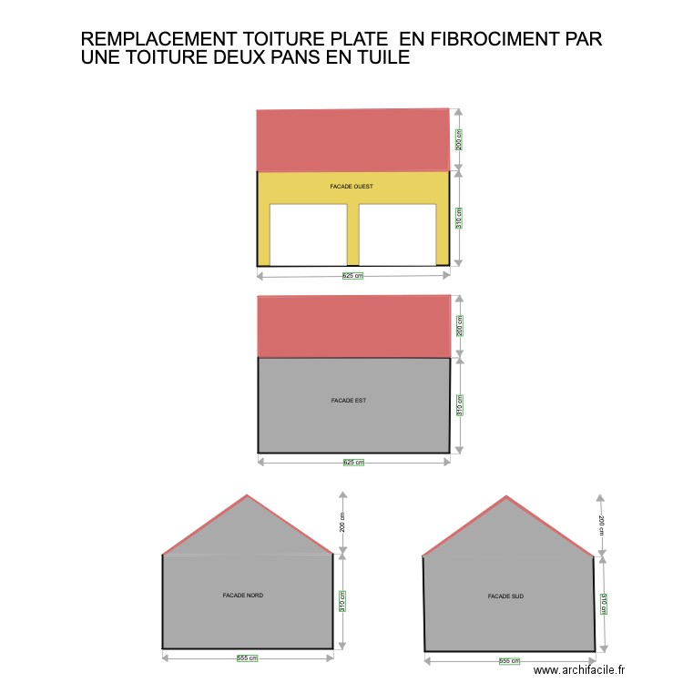 GARAGES. Plan de 0 pièce et 0 m2