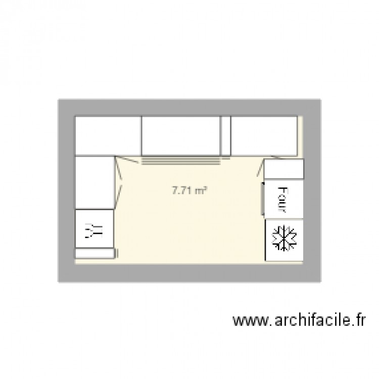 cuisine coco 888. Plan de 0 pièce et 0 m2