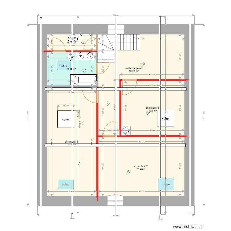 Maison Montricher Dedèze. Plan de 0 pièce et 0 m2