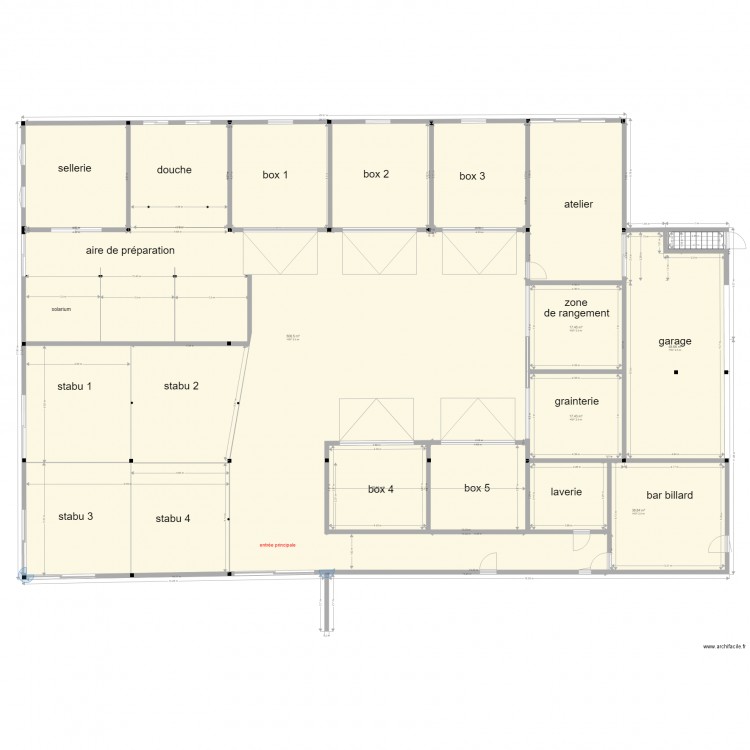 hangarv1. Plan de 0 pièce et 0 m2