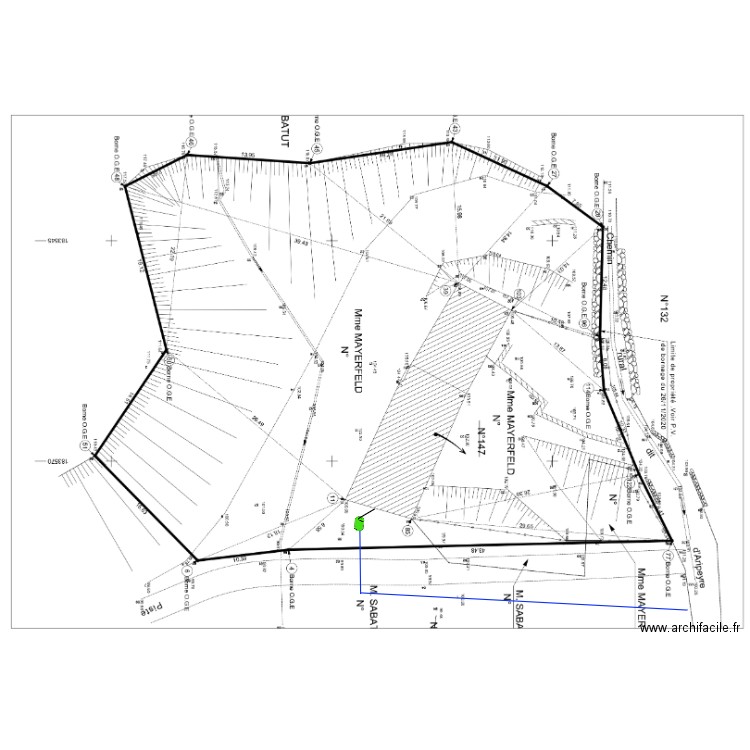 mayerfeld. Plan de 0 pièce et 0 m2