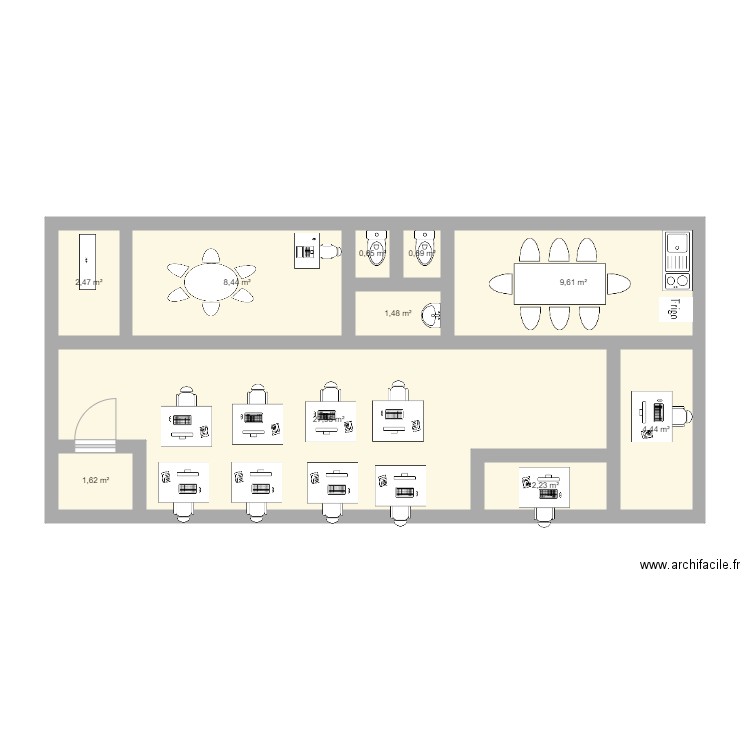 tfe web radio. Plan de 0 pièce et 0 m2