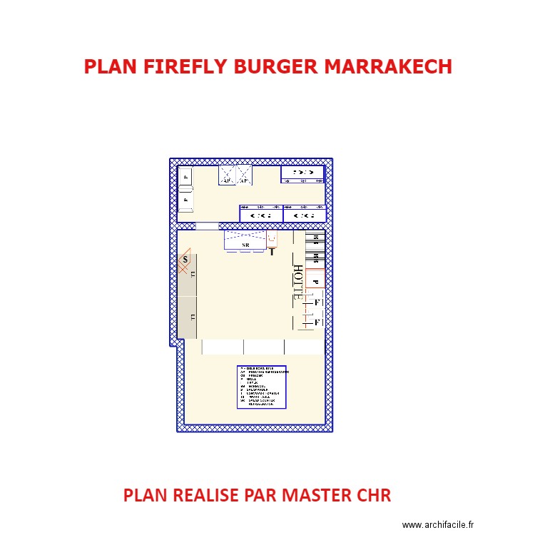 PLAN  FIREFLY. Plan de 2 pièces et 45 m2