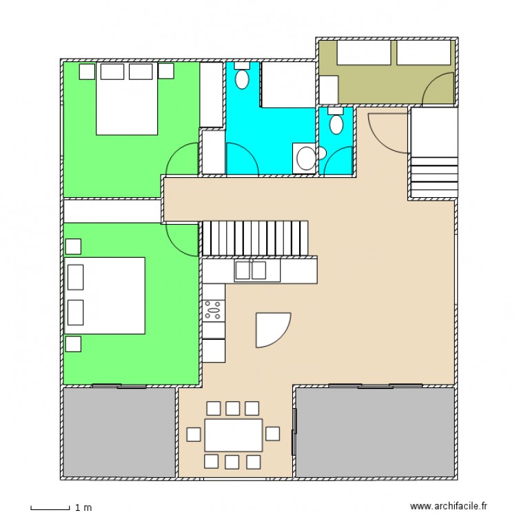 Fare Fakarava v.1. Plan de 0 pièce et 0 m2