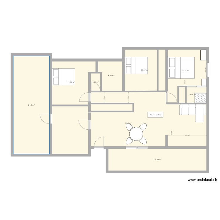 sp3c sabryna. Plan de 0 pièce et 0 m2