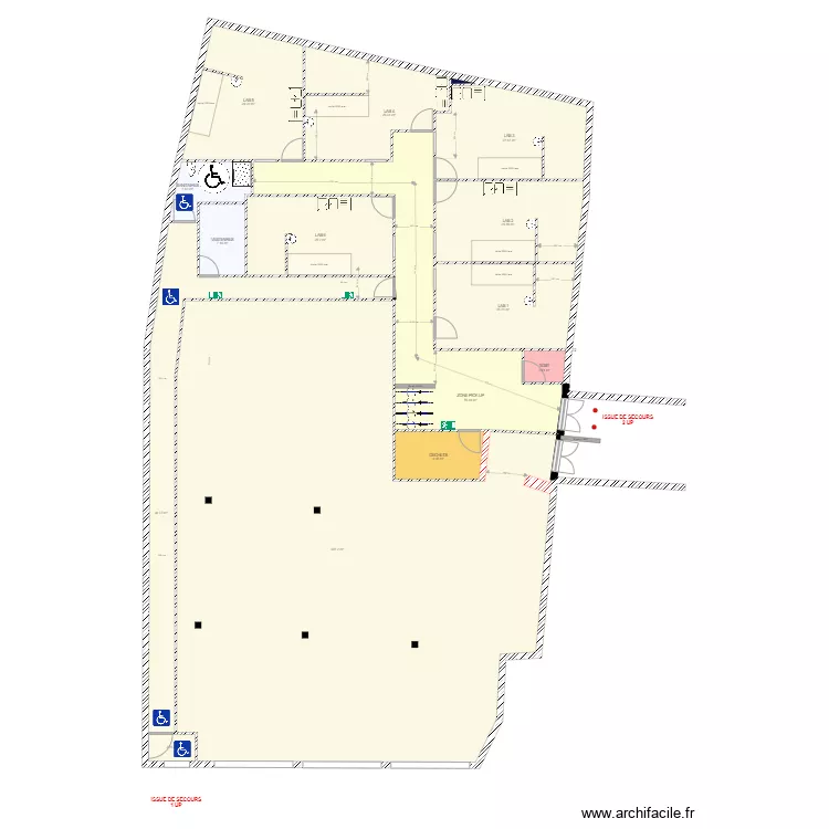 NANCY V6 300M2. Plan de 