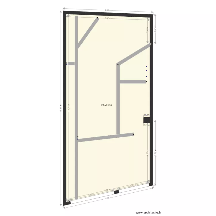 garlan plomberie. Plan de 