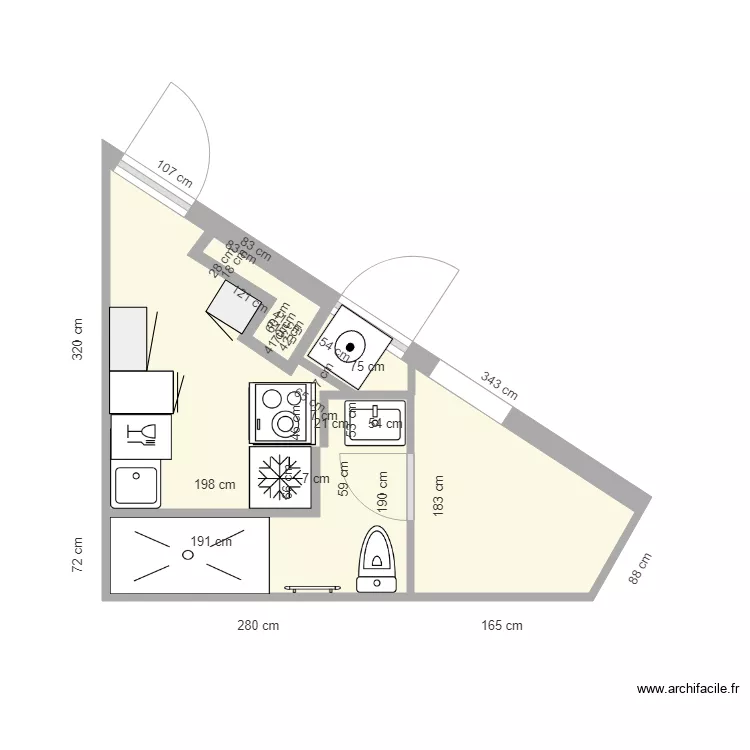 CUISINE SDB KARIM PROJET 1. Plan de 