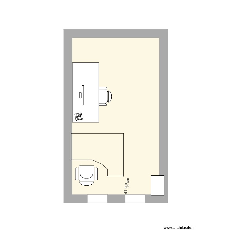 CD NB. Plan de 0 pièce et 0 m2