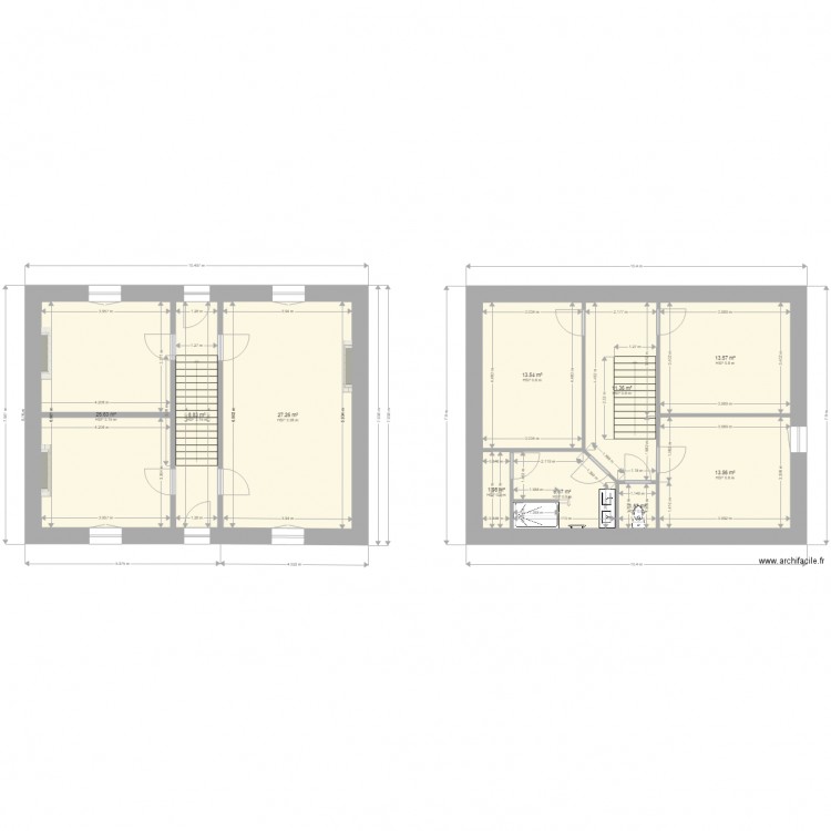 luange  rez de chaussée. Plan de 0 pièce et 0 m2