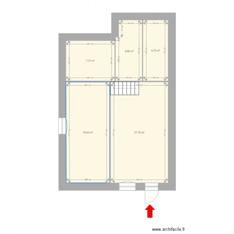 michon. Plan de 0 pièce et 0 m2