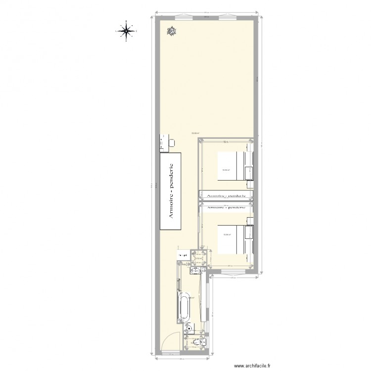 Plan 1 version 3. Plan de 0 pièce et 0 m2