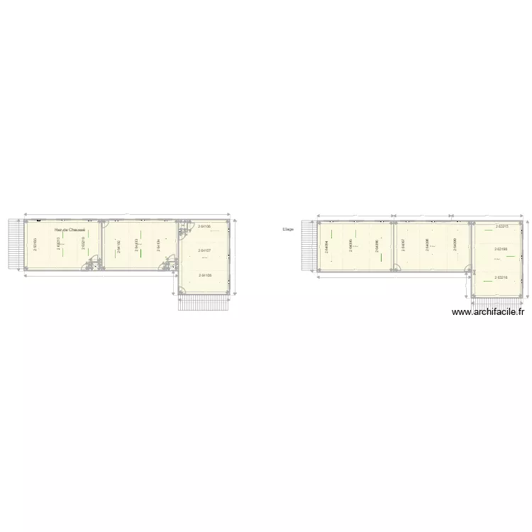 Ecole libre de Pepinster en L. Plan de 