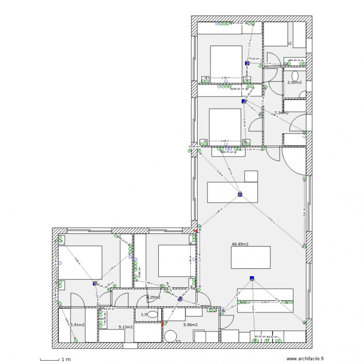 Elec PC. Plan de 0 pièce et 0 m2