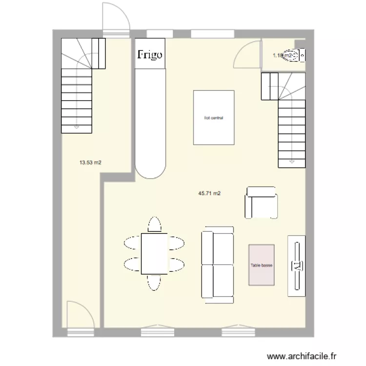 rdc boulangerie maison 1. Plan de 