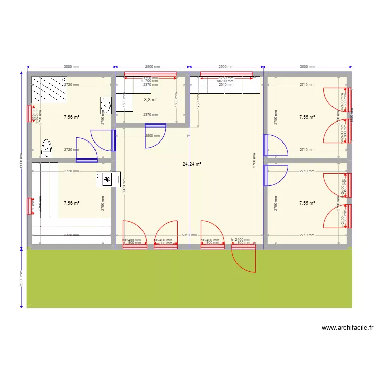 Звенигород. Plan de 