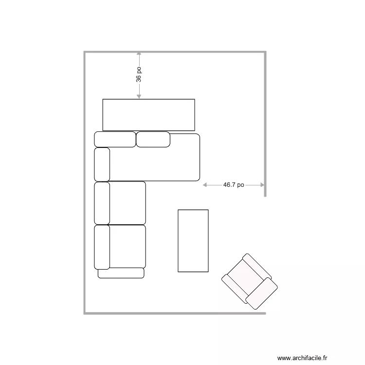 verrière. Plan de verrière. Plan de